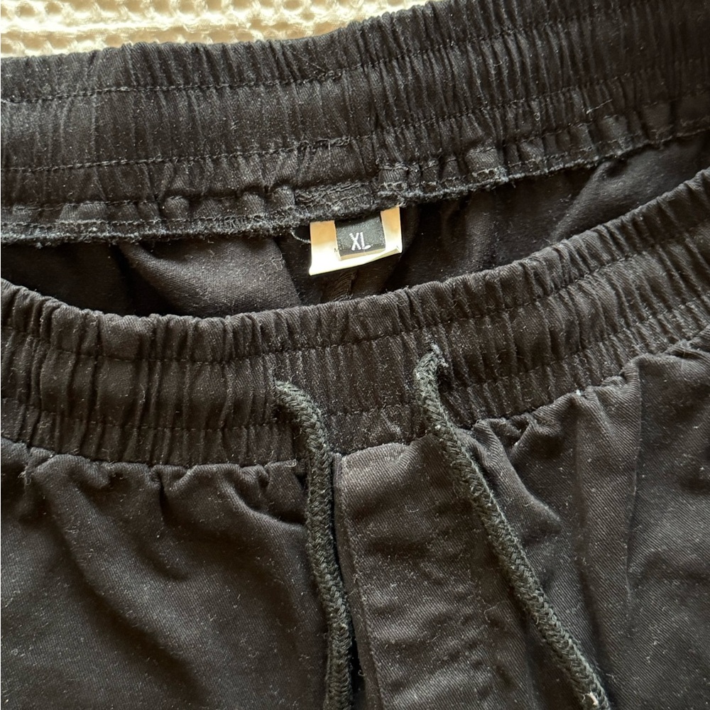 Black Jogger Pants - Picture 3 of 5
